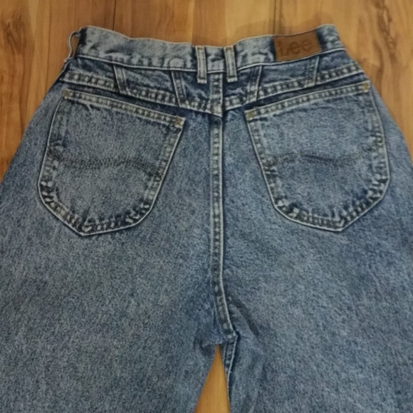 Vintage 80s Lee Stone Washed Jeans - Picture 5 of 13